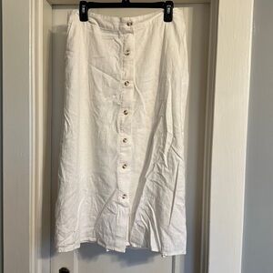 Lauren Conrad Linen Skirt NWT large